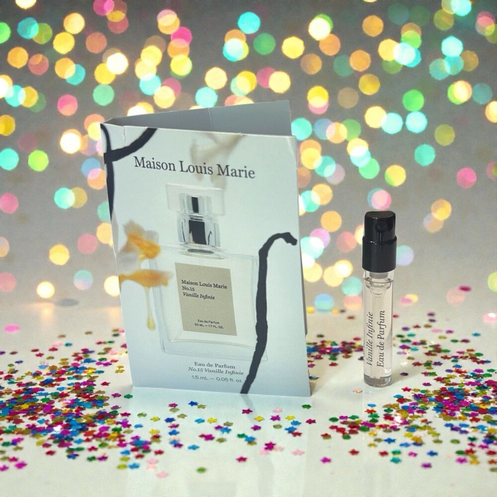 MAISON LOUIS MARIE No.15 EDP Vanille Infinie 0.05 FL OZ NEW & CARDED